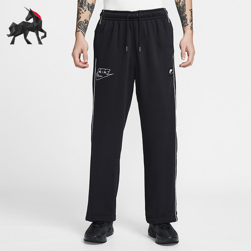 Nike/耐克正品Air男士运动直筒加绒宽松针织休闲长裤IF1285-010