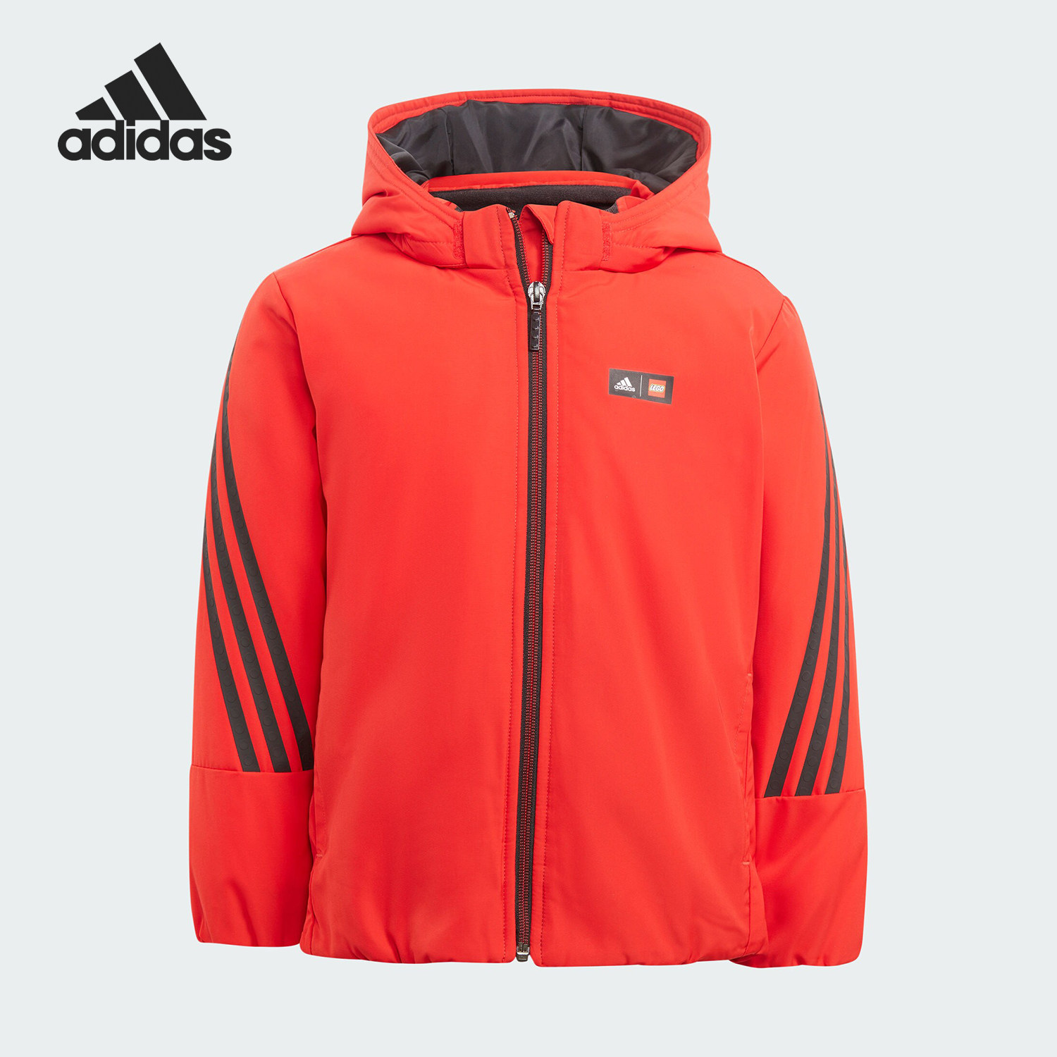 阿迪达斯正品小童休闲棉服