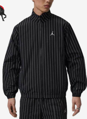 Nike/耐克正品JORDAN新款男黑白色训练经典夹克外套IR6302-010