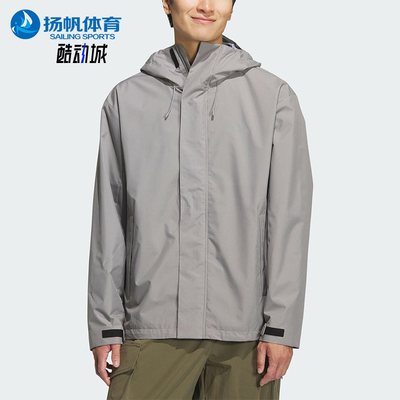 Adidas/阿迪达斯正品V WV JKT男女运动保暖梭织连帽外套KF5232