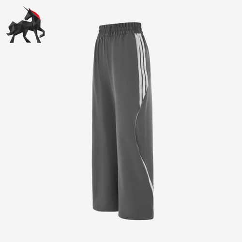 Adidas/阿迪达斯正品春秋女士休闲宽松经典直筒透气长裤KF0653
