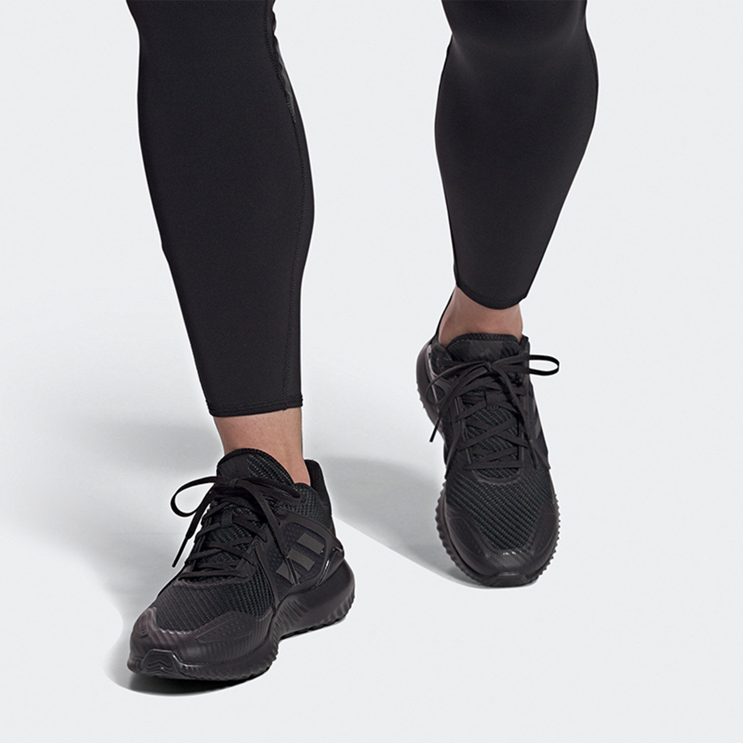 Adidas/阿迪达斯正品秋季新款运动男女减震鞋子跑步鞋G54873 - 实物图