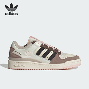 LOW女士休闲运动板鞋 三叶草FORUM ID6265 阿迪达斯正品 Adidas