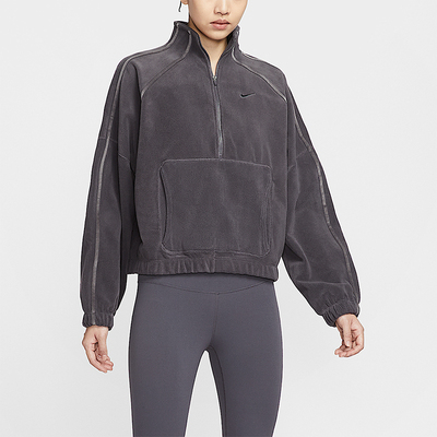 Nike/耐克正品Therma-FIT女士运动口袋长袖休闲套头衫HV3716-036