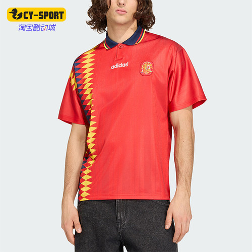 Adidas/阿迪达斯正品夏季款男女同款复古休闲短袖T恤JN3707