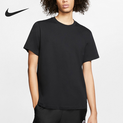 耐克男士透气训练运动短袖