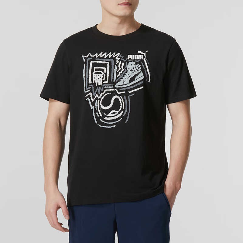 Puma/彪马男士运动休闲短袖