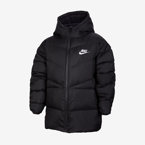 Nike/耐克正品Windrunner 大童运动保暖拉链经典羽绒服IQ3182-010