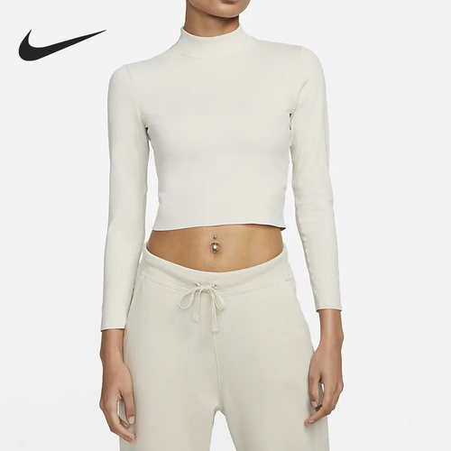Nike/耐克正品秋冬新款女子瑜伽健身运动长袖T恤DR2204-104