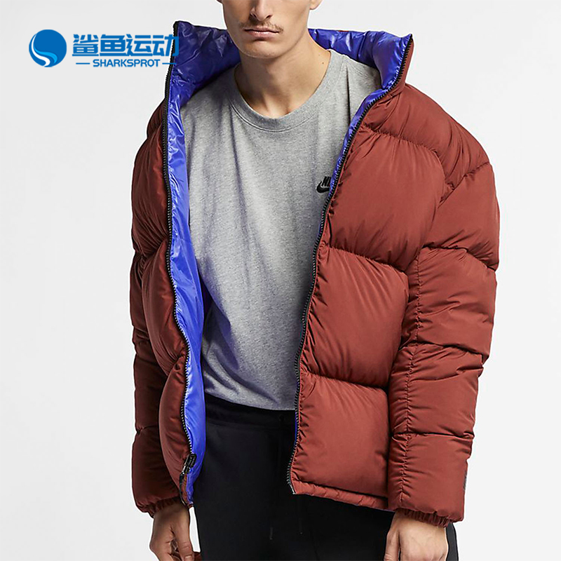 Nike/耐克正品舒适运动男士保暖时尚双面穿羽绒服外套AJ1992-250