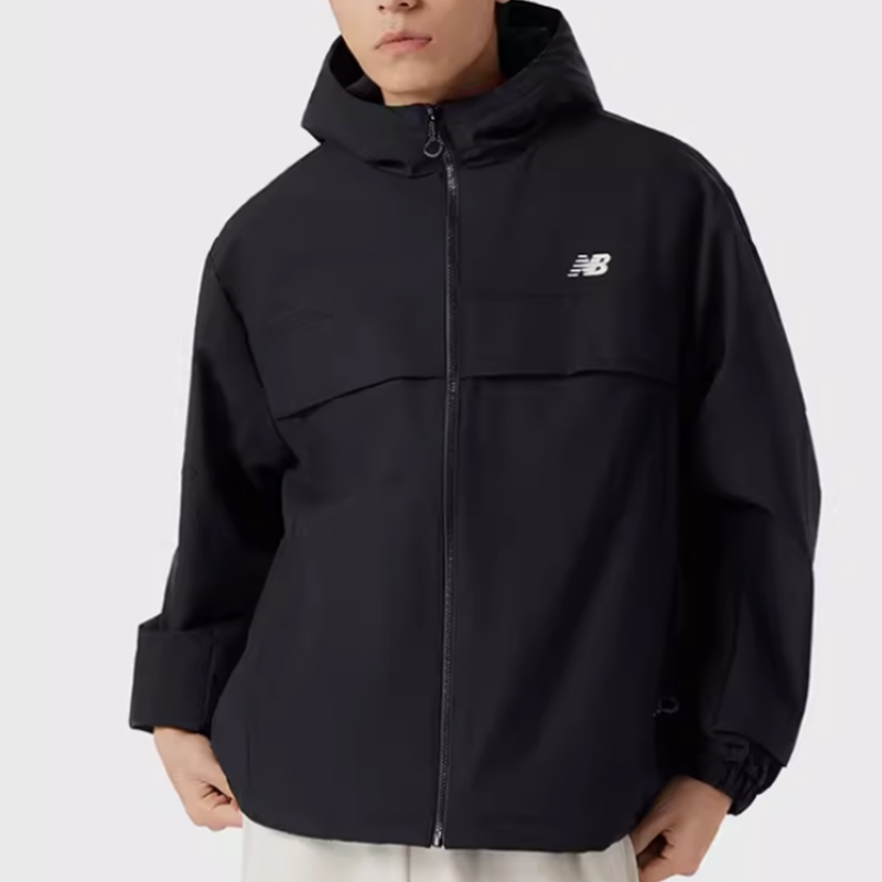 New Balance/NB正品2025新款男子宽松透气夹克外套AMJ41300-BK