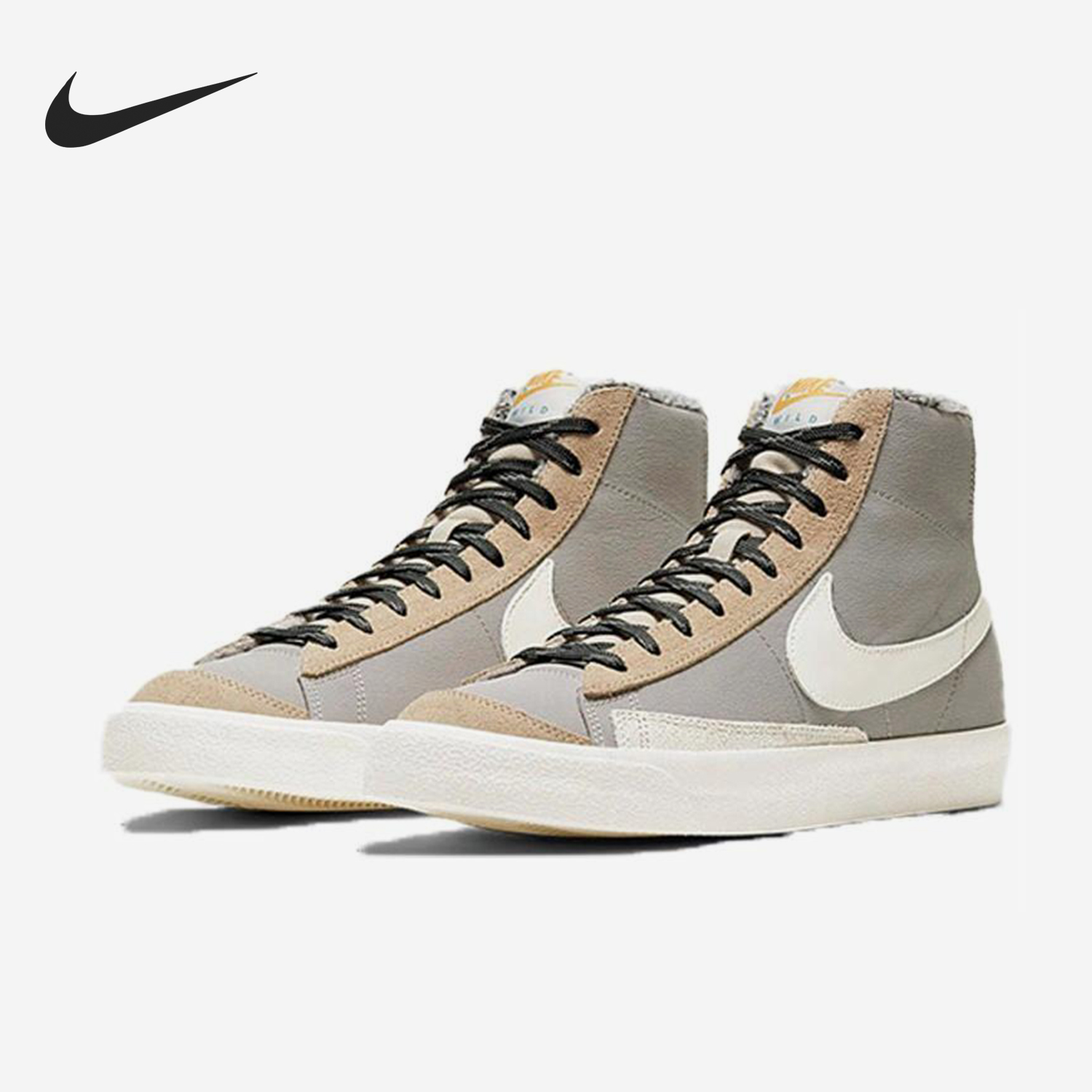 Nike/耐克正品Blazer 77男士运动中帮系带轻便休闲板鞋DC5269-033