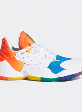Adidas/阿迪达斯正品Harden Vol. 4 GCA - Pride男子篮球鞋FX4797