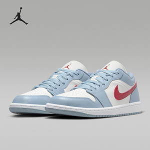 Nike/耐克官方正品Air Jordan 1 Low 女士运动刺绣板鞋DC0774-164