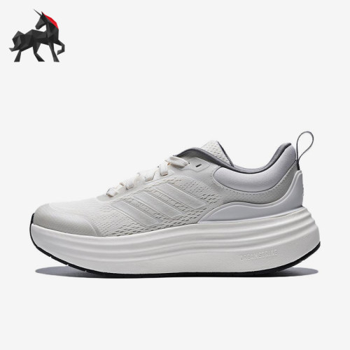 Adidas/阿迪达斯正品NORASHEL新款女白色经典厚底鞋跑步鞋JS4890