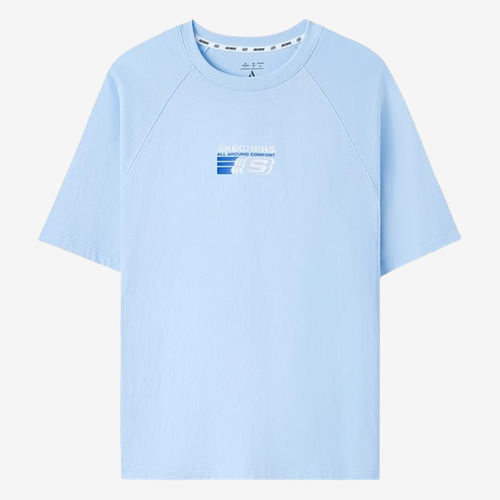 Skechers斯凯奇正品儿童款舒适百搭日常短袖T恤L225M131-016M