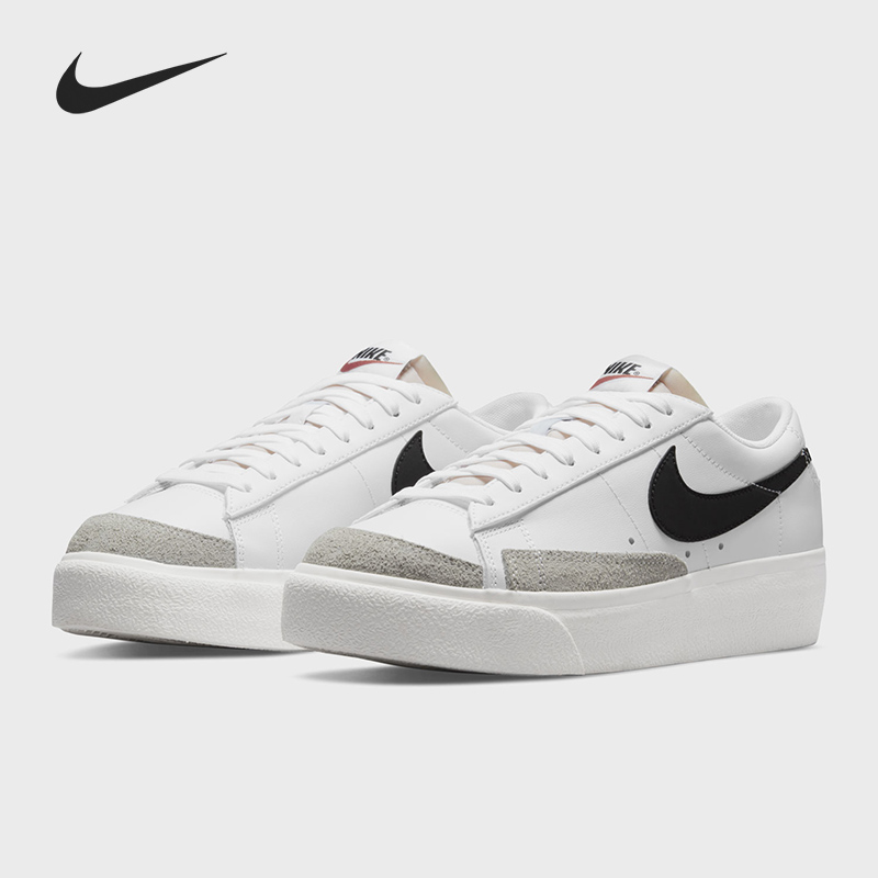 Nike/耐克正品 BLAZER 女子舒适低帮休闲运动板鞋DJ0292-101