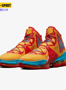 Nike/耐克正品LEBRON 19男士气垫时尚中帮篮球鞋DC9338-800