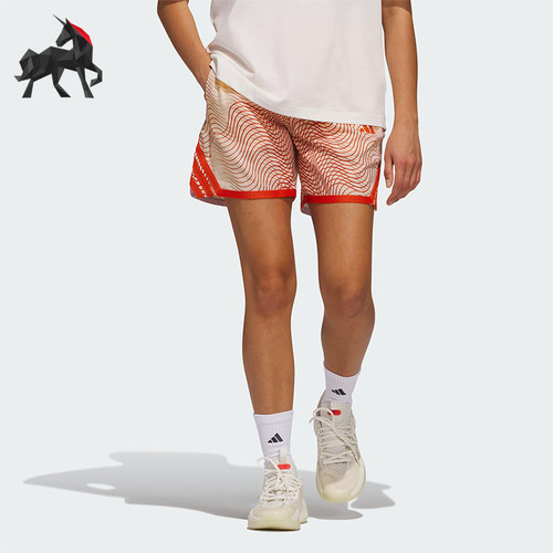 Adidas/阿迪达斯正品CRAZYLITEWAVESHORTS女经典运动短裤JP2568