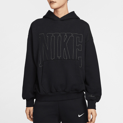 Nike/耐克正品新款女士法式毛圈连帽卫衣套头卫衣HQ5888-010