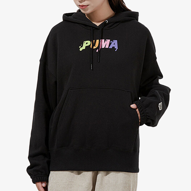 Puma/彪马官方正品2025女士印花LOGO运动连帽套头卫衣533049-51,运动服/休闲服装,运动卫衣/套头衫,淘宝优惠券,粉丝福利购,淘宝优惠卷