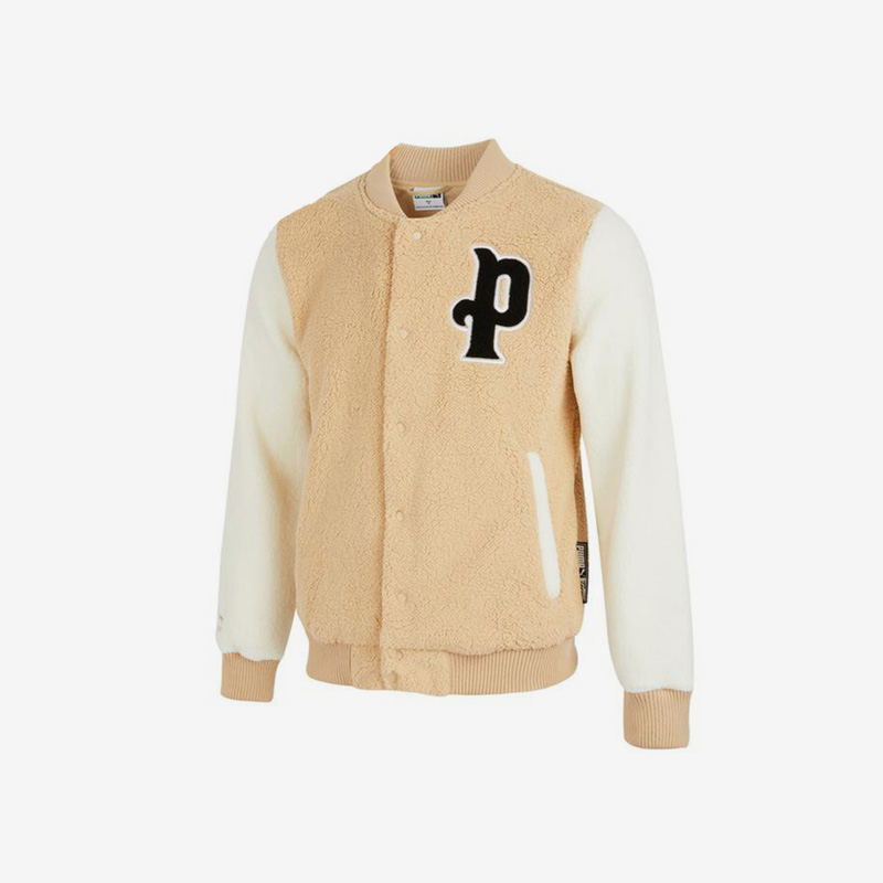 Puma/彪马官方正品新款男子休闲运动保暖羊羔绒夹克外套536182-20