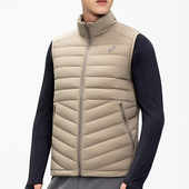 印花保暖羽绒马甲2031E863 Asics 200 男士 简约经典 亚瑟士正品 新款