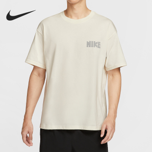 Nike 2025男士 柔软反光跑步运动宽松透气T恤IH4580 047 耐克正品