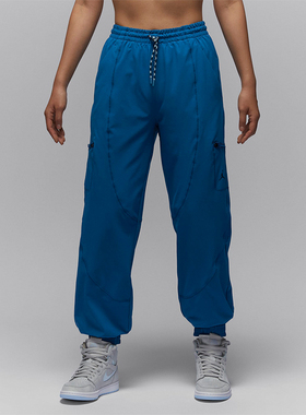 Nike/耐克正品JORDAN女士训练运动束脚梭织长裤FB4660-457