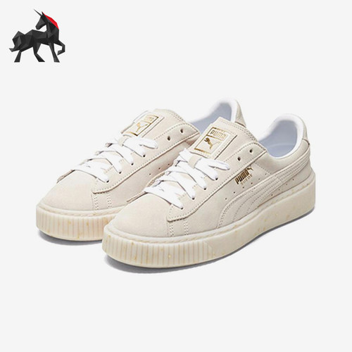 Puma/彪马正品Suede Platform女士经典轻盈透气低帮板鞋365621-02