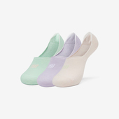 简约舒适运动针织船袜三双装 Skechers 男女同款 新款 斯凯奇正品