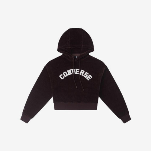 Converse/匡威正品印花女子经典休闲连帽卫衣套头衫10026557-A03