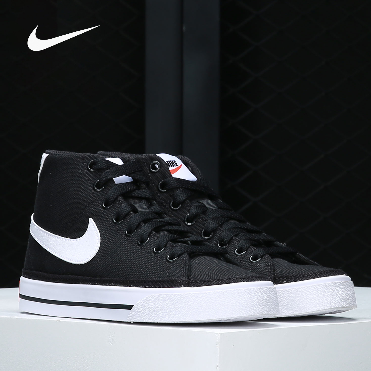 Nike/耐克正品当季新款女子运动休闲高帮板鞋DD0161-001