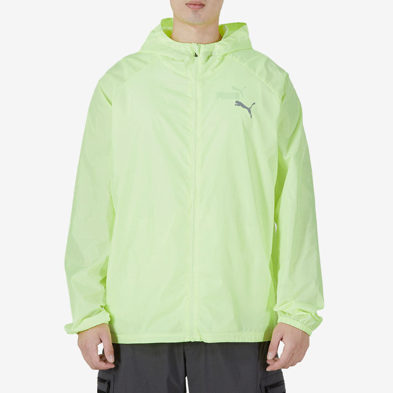 Puma/彪马正品新款薄款男子跑步运动服休闲梭织夹克521684-37