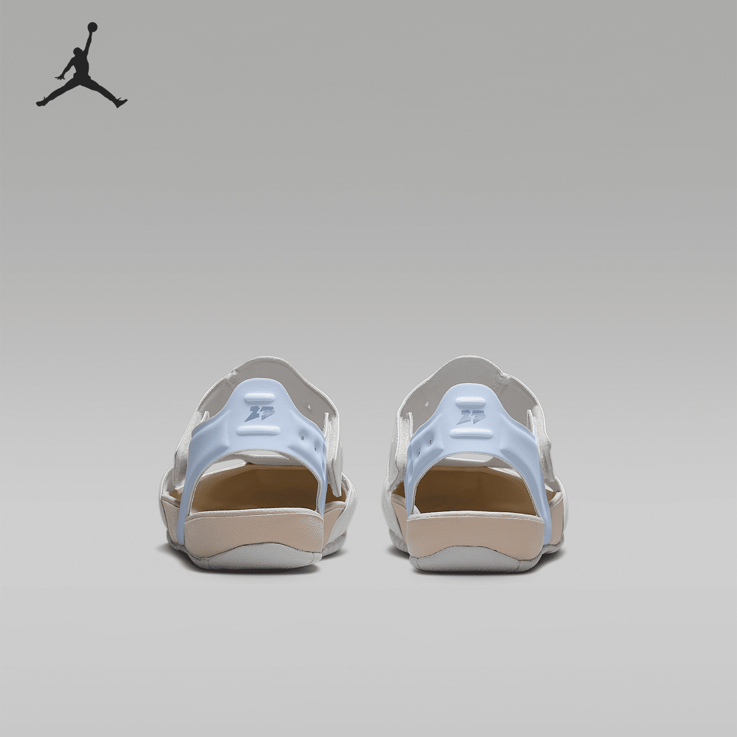 Nike/耐克正品JORDAN小童透气轻便休闲魔术贴凉鞋CI7849-142