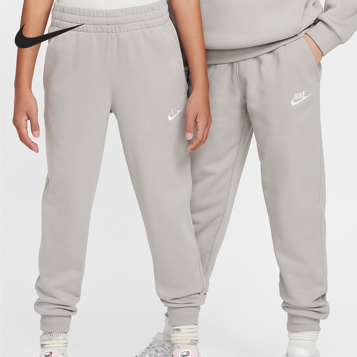 Nike/耐克正品Club Fleece大童休闲束脚针织长裤FD3019-009