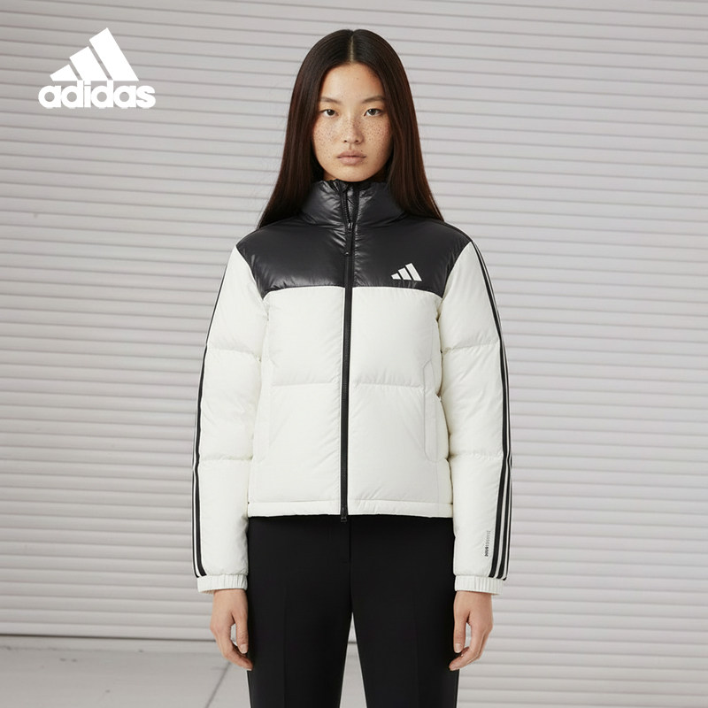 Adidas/阿迪达斯正品W 3S PUFF D J女士保暖立领羽绒服KC2482