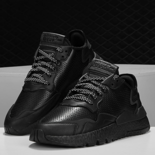 JOGGER低帮防滑耐磨运动休闲鞋 冬季 EF5400 阿迪达斯正品 Adidas