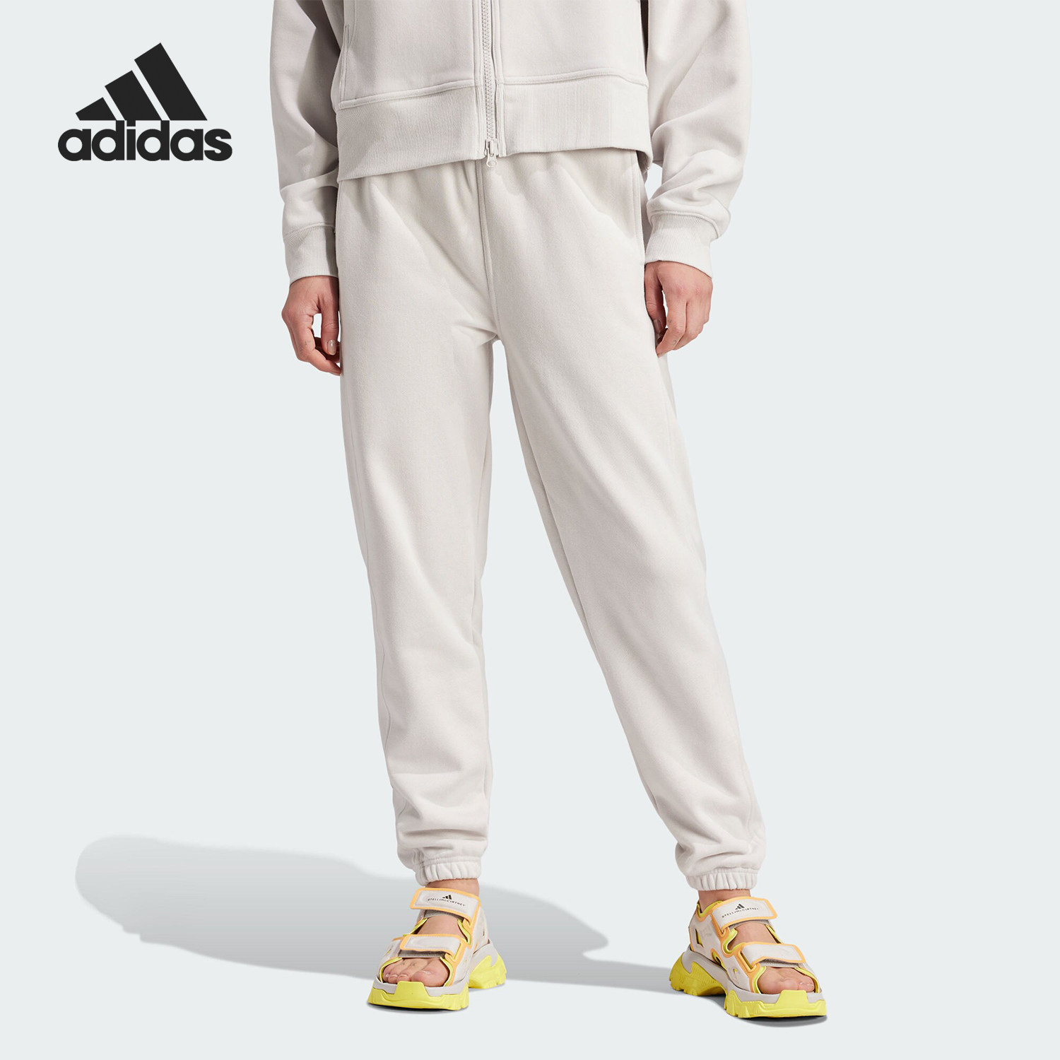 Adidas/阿迪达斯官方正品春季女士宽松透气休闲运动长裤IU0876,运动服/休闲服装,运动长裤,淘宝优惠券,粉丝福利购,淘宝优惠卷