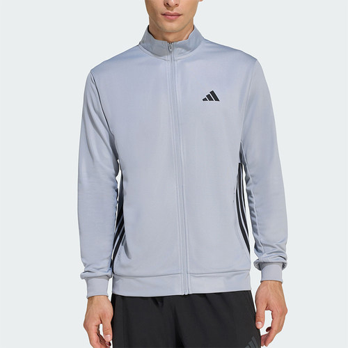 Adidas/阿迪达斯正品春秋男士运动拉链健身长袖夹克外套KC5293