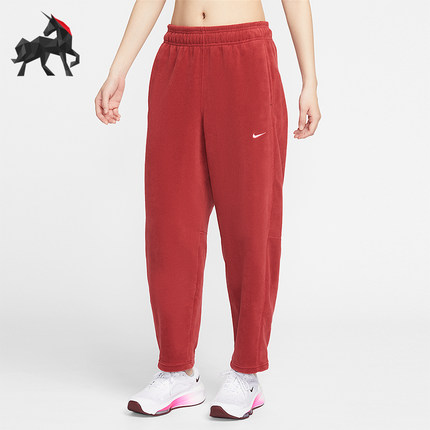 Nike/耐克正品2025冬季款女士日常中腰锥形刺绣长裤HV3708-613