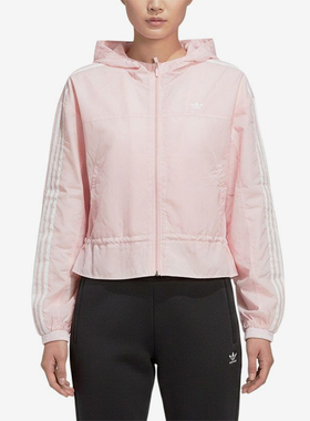 Adidas/阿迪达斯正品三叶草JGWVJKT新款儿童夹克外套KX7671