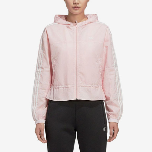 Adidas/阿迪达斯正品三叶草JGWVJKT新款儿童夹克外套KX7671