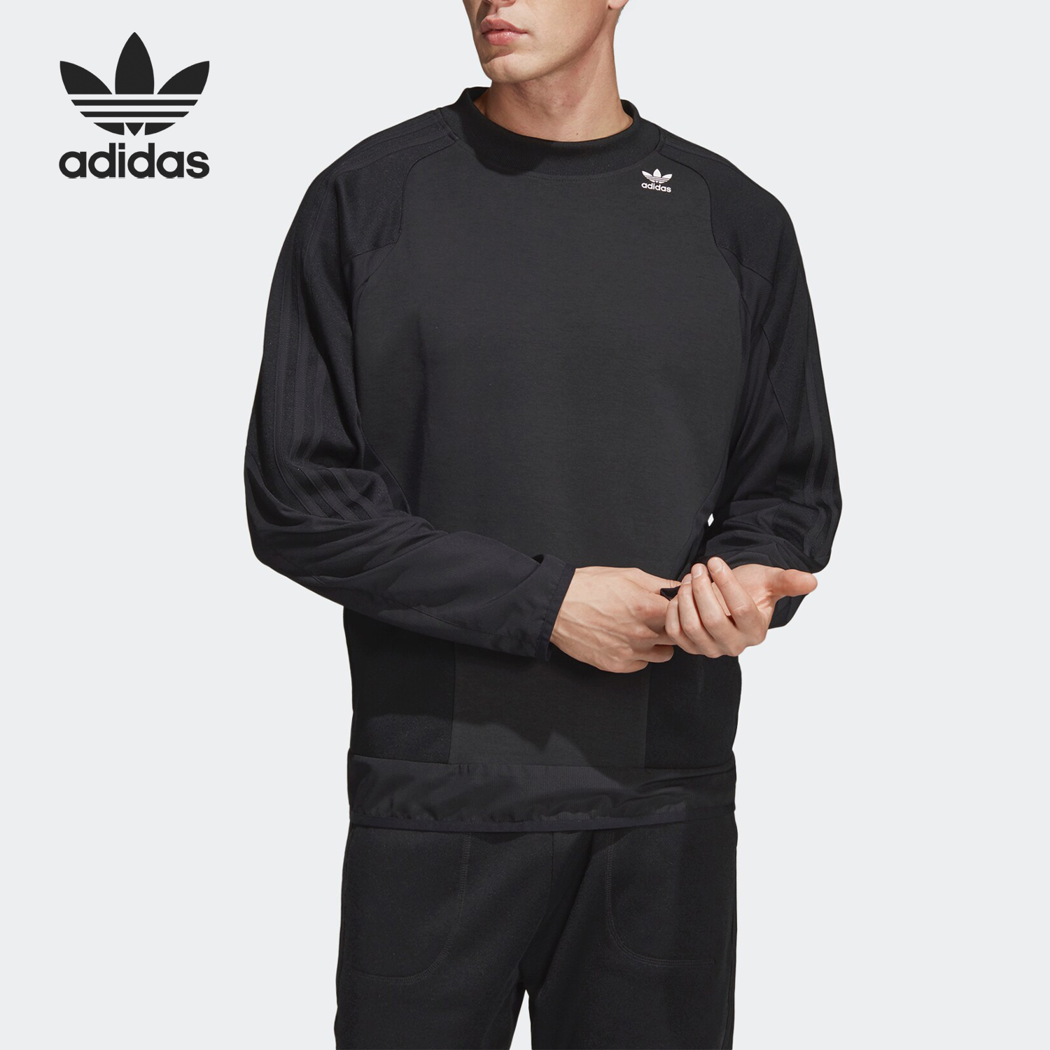 阿迪达斯正品男士卫衣
