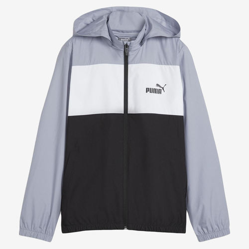 PUMA彪马正品儿童款休闲日常穿着可脱卸帽设计长袖T恤849664-52