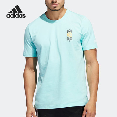 阿迪达斯正品男子短袖