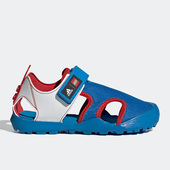 Adidas GY5090 大童男女网面包头防滑运动凉鞋 阿迪达斯正品 夏季