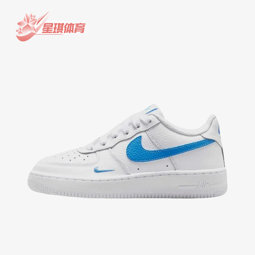 Nike/耐克正品AirForce107新款白蓝色街头经典休闲板鞋IO7403-104
