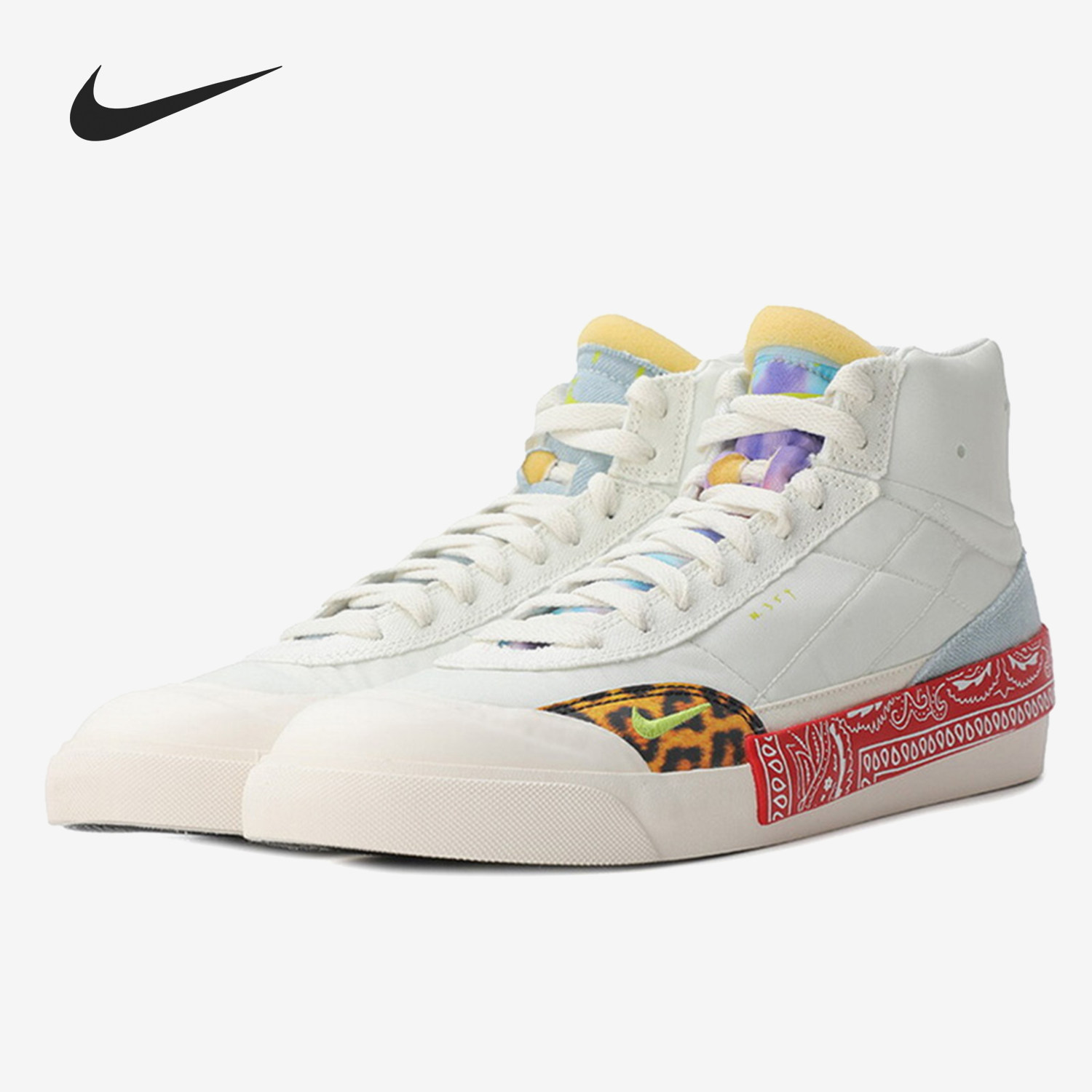 Nike/耐克正品Drop Type 男子复古拼接解构中帮板鞋 CW2622,运动鞋new,板鞋,淘宝优惠券,粉丝福利购,淘宝优惠卷