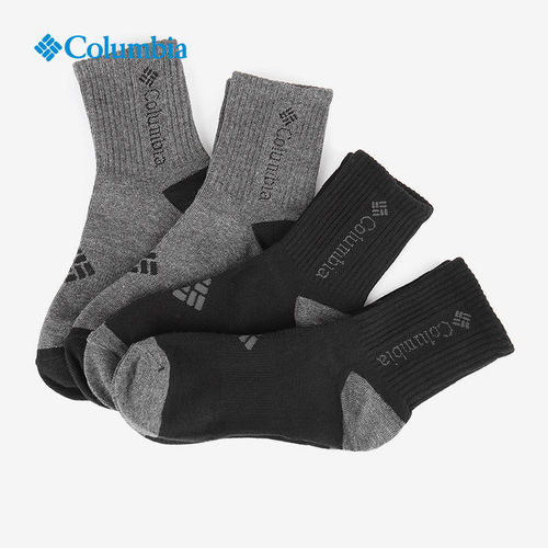 Columbia/哥伦比亚正品户外中性款透气柔软舒适休闲运动袜RCS632